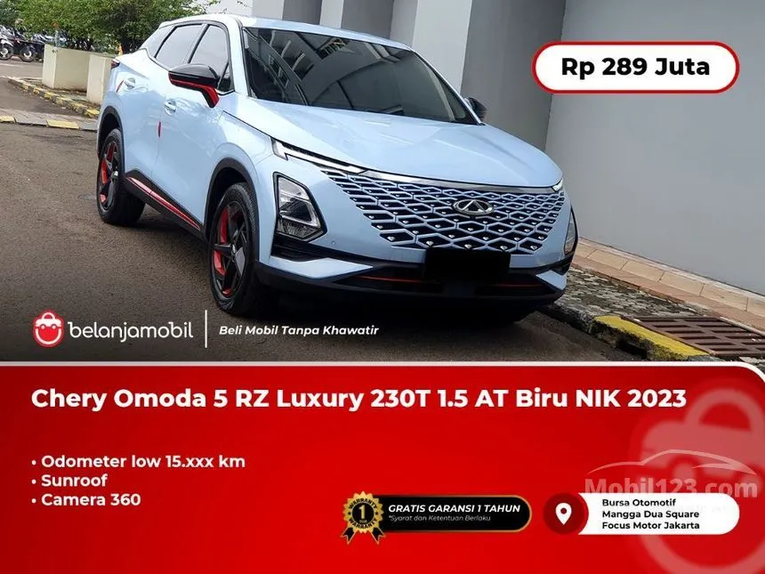 Jual Mobil Chery Omoda 5 2023 RZ 1.5 di DKI Jakarta Automatic SUV Biru Rp 289.000.000