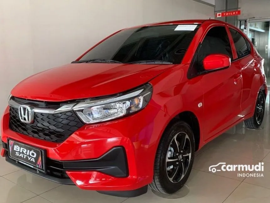 Jual Mobil Honda Brio 2024 E Satya 1.2 di DKI Jakarta Automatic Hatchback Merah Rp 183.000.000
