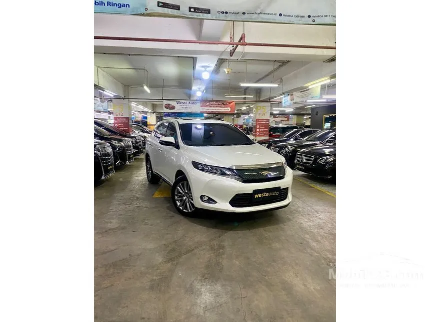 Jual Mobil Toyota Harrier 2015 Premium Advanced 2.0 di DKI Jakarta Automatic SUV Putih Rp 295.000.000