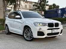 2017 BMW X3 2.0 F25 (ปี 10-16) xDrive20d M Sport 4WD SUV