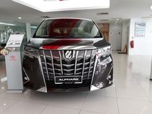 Toyota Alphard 3.5 FACELIFT (A) 2018 - BRAND NEW FROM UMW + CASH DISCOUNT RM 5000 + 5 YEARS FREE SERVICES WORTH RM5000 + 5 YEARS WARRANTY