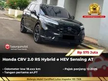 2023 Honda CR-V 2.0 RS e:HEV SUV Hybrid e HEV Sensing AT Hitam NIK 2023 [ LOW KM 18RB ]