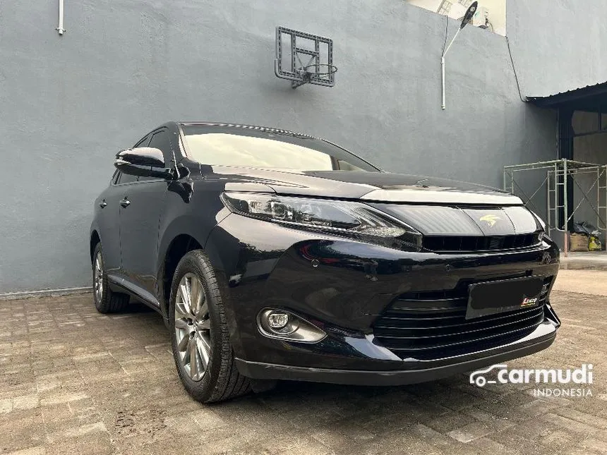 Jual Mobil Toyota Harrier 2014 2.0 di Jawa Timur Automatic SUV Hitam Rp 350.000.000