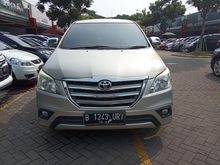 Toyota Kijang Innova 2.5 G Diesel Disel Solar At matic 2014 Silver Rawatan Siap pakai Harga Cash 223