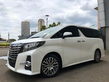 ALPHARD SC 2015
WHITE ON BLACK TDP 150JT