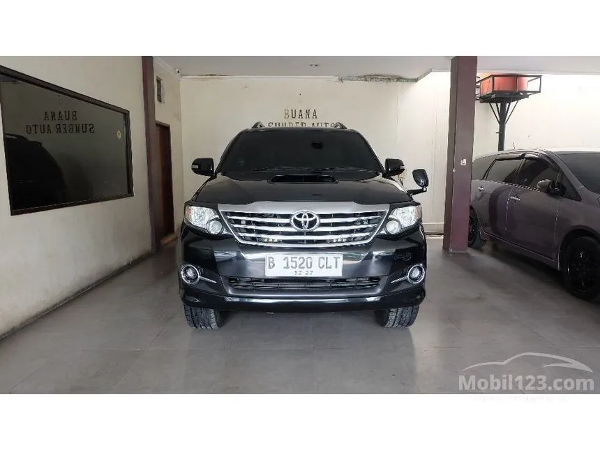Jual Mobil Toyota Fortuner 2013 G 2.5 di Banten Automatic SUV Hitam Rp 248.000.000