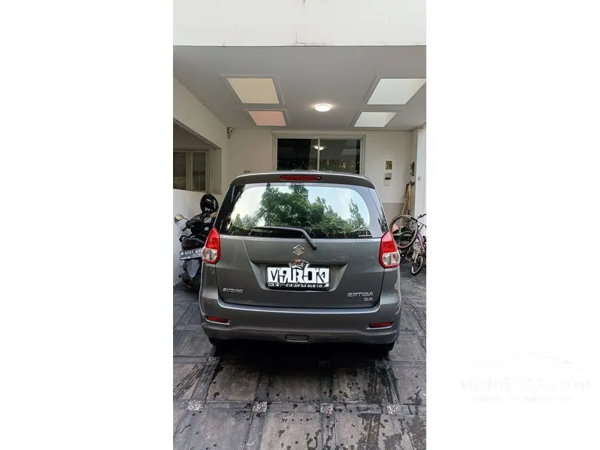 Jual Mobil Suzuki Ertiga 2012 GX 1.4 di Banten Manual MPV Abu