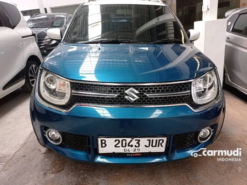 Jual Mobil Suzuki Ignis 2019 GX 1.2 di Banten Automatic Hatchback Biru Rp 139.000.000