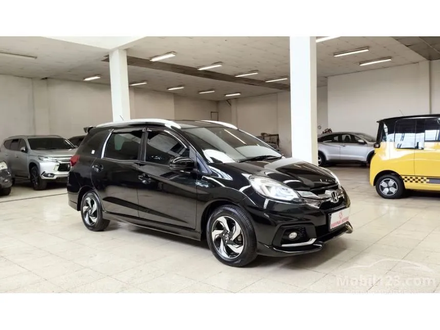 Jual Mobil Honda Mobilio 2016 RS 1.5 di Jawa Barat Automatic MPV Hitam Rp 155.000.000