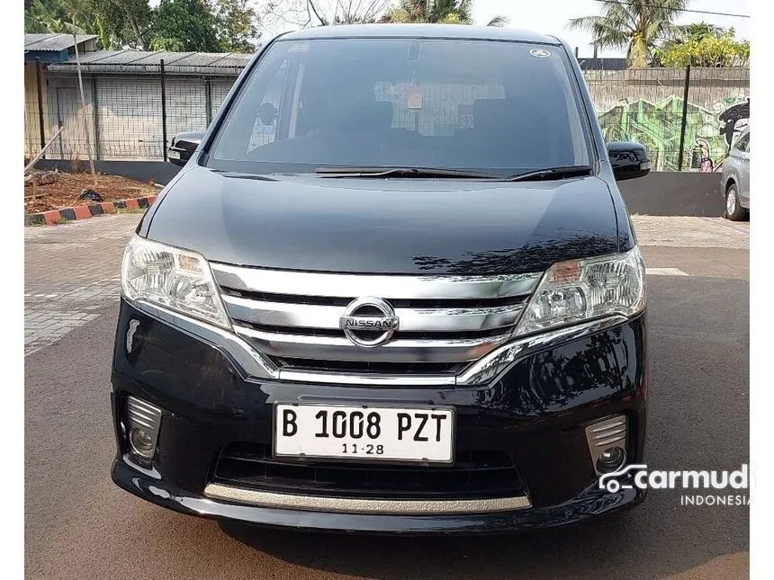 Jual Mobil Nissan Serena 2013 Highway Star 2.0 di DKI Jakarta Automatic MPV Hitam Rp 160.000.000