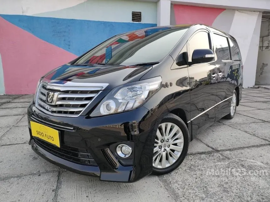 Jual Mobil Toyota Alphard 2013 SC 2.4 di DKI Jakarta Automatic MPV Hitam Rp 355.000.000