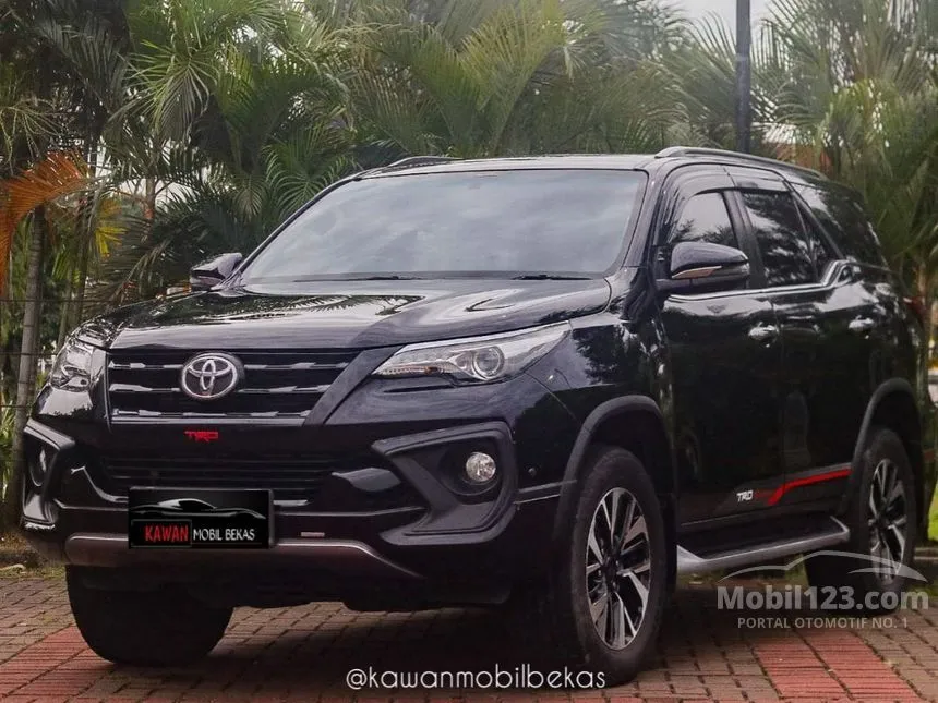Jual Mobil Toyota Fortuner 2018 VRZ TRD 4X2 2.4 di DKI Jakarta Automatic SUV Hitam Rp 364.000.000