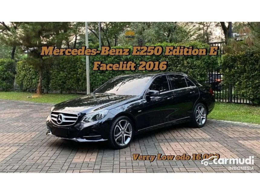 2016 Mercedes-Benz E250 Avantgarde Edition E Sedan