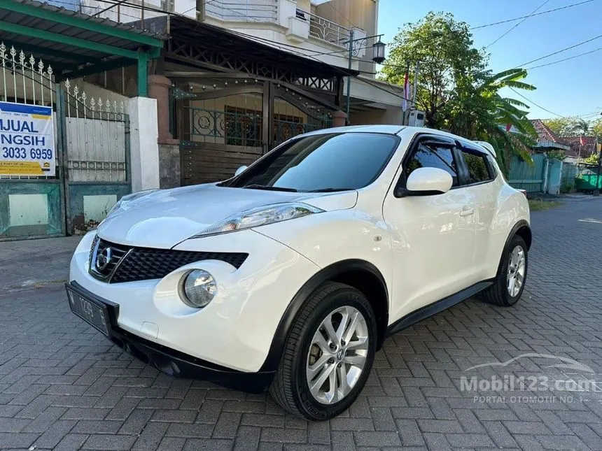 Jual Mobil Nissan Juke 2014 RX 1.5 di Jawa Timur Automatic SUV Putih Rp 135.000.000