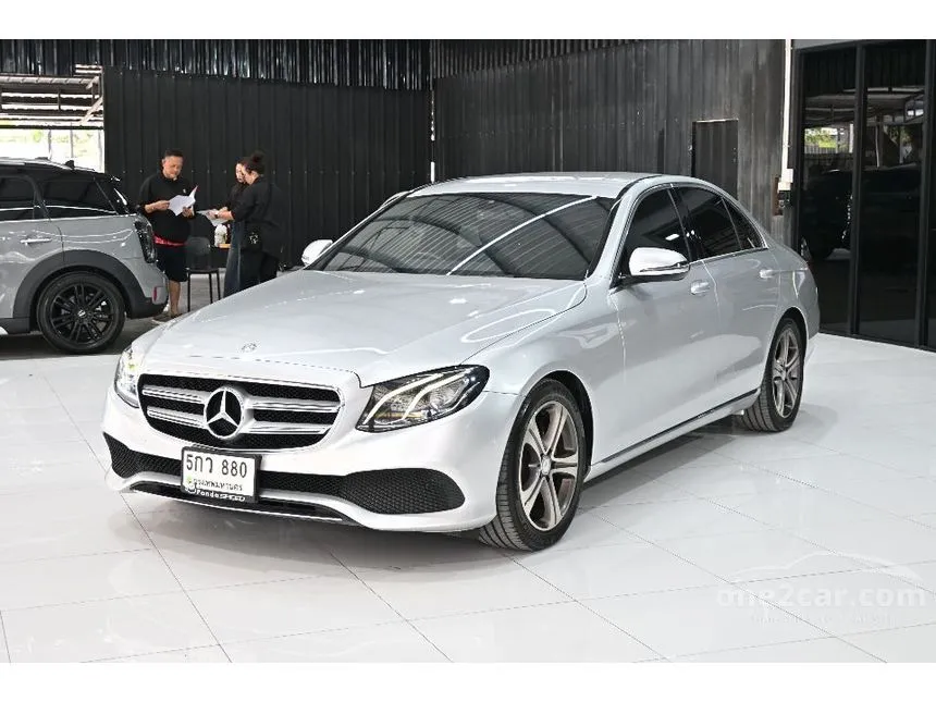 2017 Mercedes-Benz E220 d Avantgarde Sedan
