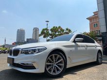 2018 BMW 520i 2.0 Luxury Sedan New Model G30 White On Saddle Tan TDP Super Ringan