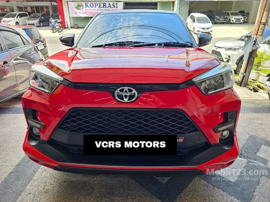 Jual Mobil Toyota Raize 2021 GR Sport TSS (2 Tone) 1.0 di Jawa Timur Automatic SUV Merah Rp 210.000.000