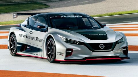 Nissan Made A Fast Sexy Leaf EV, But It’s A NISMO Racer