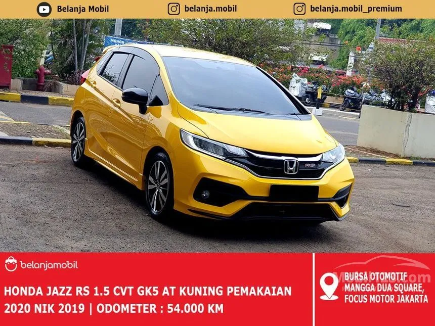 Jual Mobil Honda Jazz 2019 RS 1.5 di DKI Jakarta Automatic Hatchback Kuning Rp 245.000.000