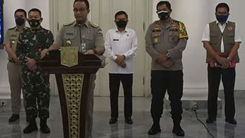 Jakarta PSBB Ketat Lagi, Polisi – TNI Awasi Aturan Pembatasan Penumpang
