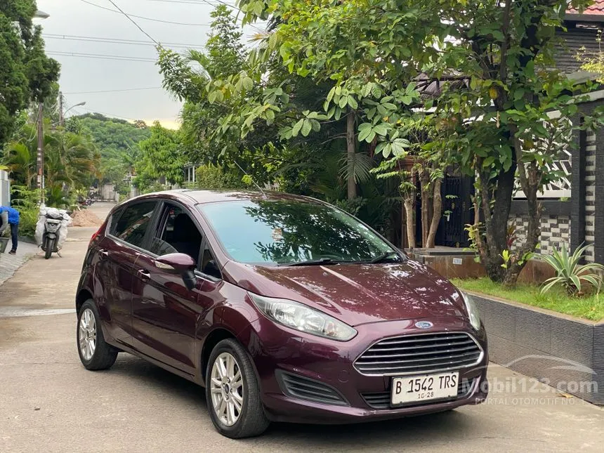 Jual Mobil Ford Fiesta 2013 Sport 1.5 di Banten Automatic Hatchback Marun Rp 86.500.000