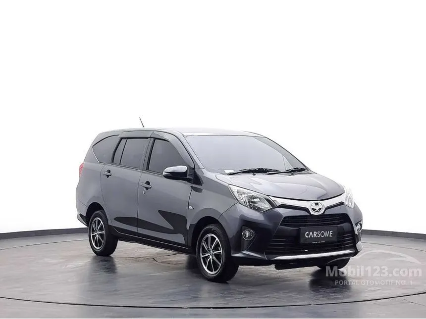 Jual Mobil Toyota Calya 2019 G 1.2 di Banten Manual MPV Abu