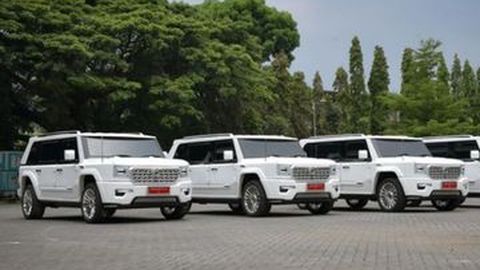 Pindad Maung Garuda untuk Mobil Dinas Para Menteri sedang Diproduksi