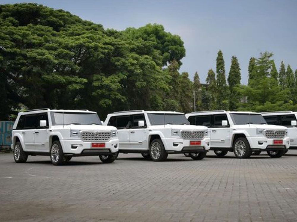 Pindad Maung Garuda untuk Mobil Dinas Para Menteri sedang Diproduksi