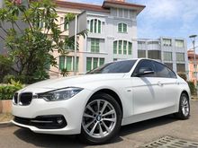 2016 BMW 320i 2.0 M Sport Sedan Reg.2017 White On Black Km10rb ATPM BSI-5Thn TDP.150JT