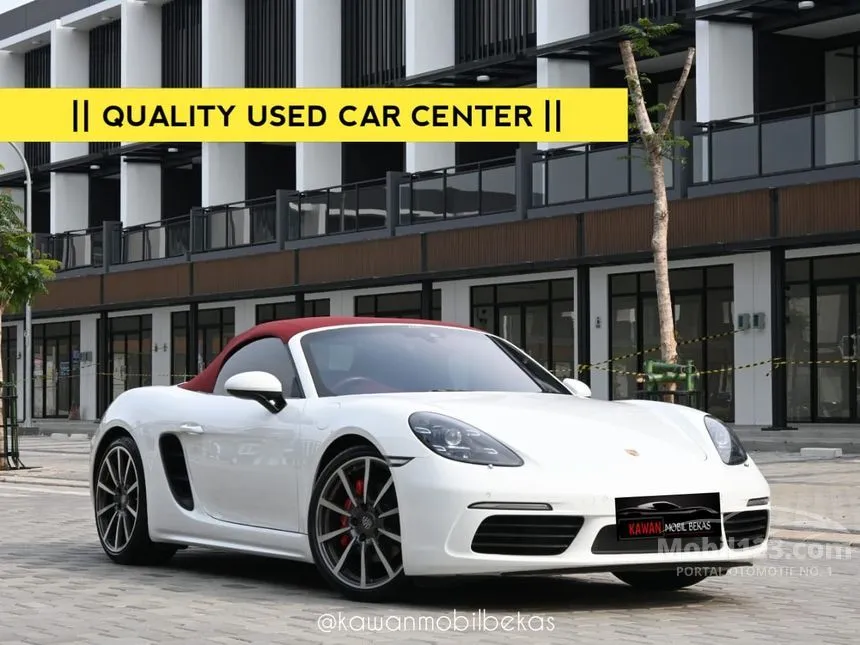 Jual Mobil Porsche 718 2017 Boxster S 2.5 di DKI Jakarta Automatic Convertible Putih Rp 1.707.000.000