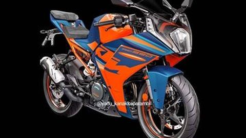 Belum Dirilis, Tampang KTM RC390 2022 Bocor ke Publik