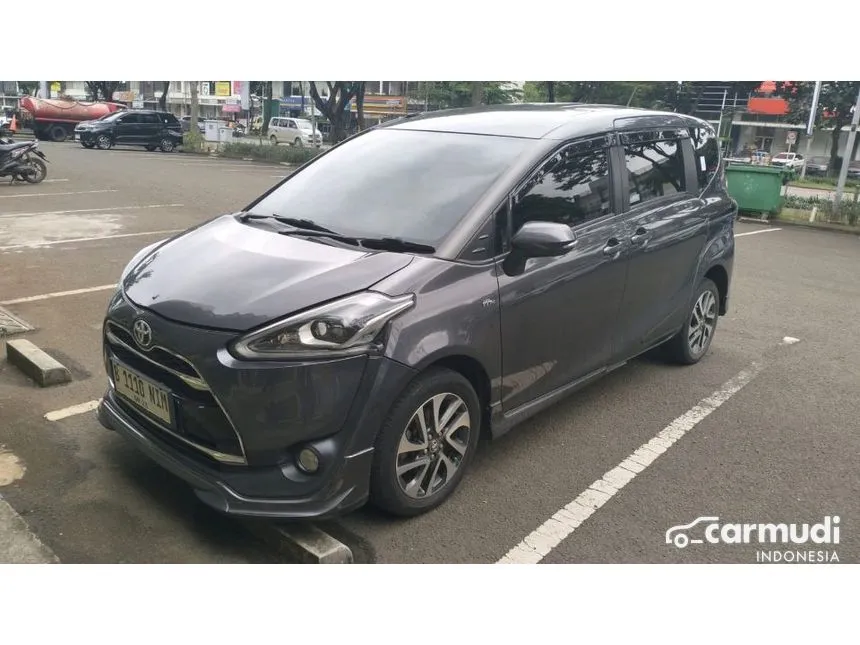 Jual Mobil Toyota Sienta 2017 Q 1.5 di DKI Jakarta Automatic MPV Abu