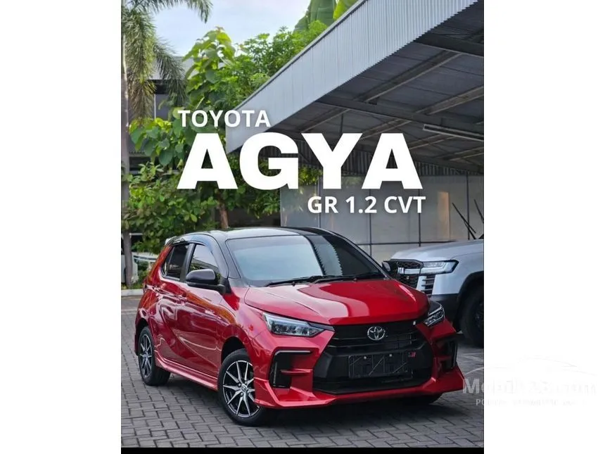 Jual Mobil Toyota Agya 2024 GR Sport 1.2 di DKI Jakarta Automatic Hatchback Merah Rp 247.300.000