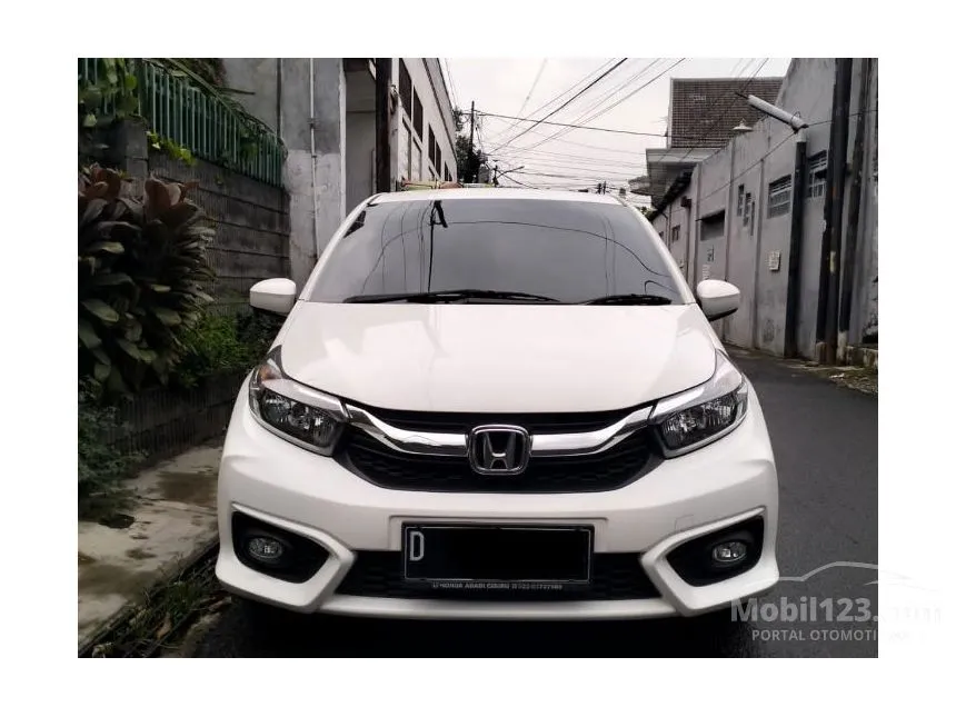 Jual Mobil Honda Brio 2021 E Satya 1.2 di Jawa Barat Automatic Hatchback Putih Rp 159.900.000
