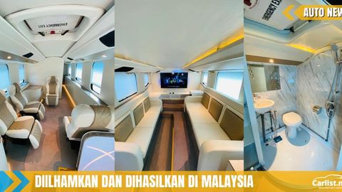 Ubah Suai Bas Double Decker Jadi Motorhome – Interior Level Jet Peribadi