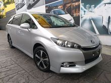 2013 Toyota Wish 1.8 S New Facelift Sport Paddle Shift Push Start Keyless Entry