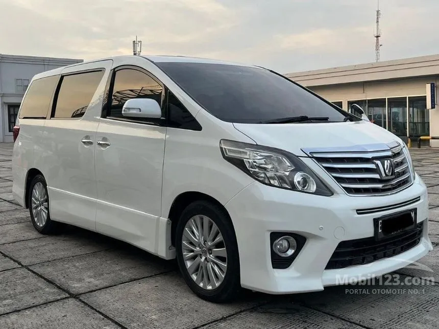 Jual Mobil Toyota Alphard 2012 S 2.4 di DKI Jakarta Automatic MPV Putih Rp 278.000.000