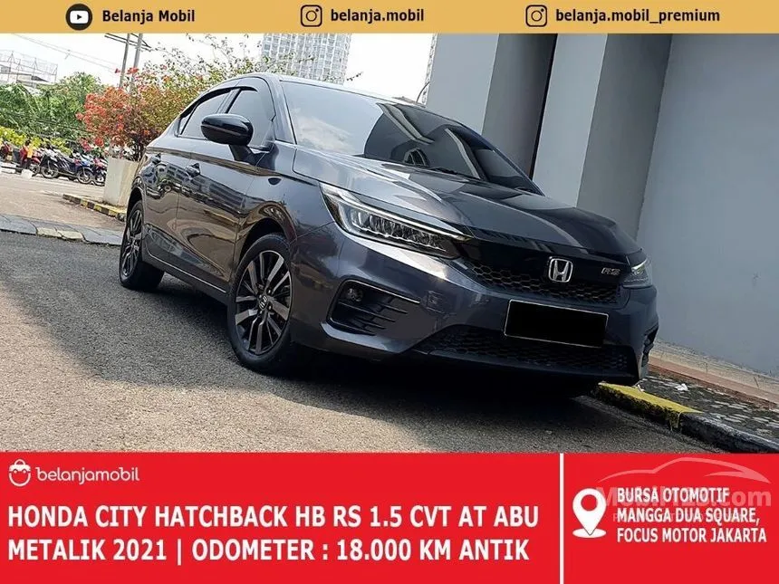 Jual Mobil Honda City 2021 RS 1.5 di DKI Jakarta Automatic Hatchback Abu