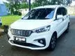 Jual Mobil Suzuki Ertiga 2020 GX 1.5 di Banten Automatic MPV Putih Rp 169.000.000