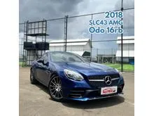 2018 Mercedes-Benz AMG SLC43 3.0 Convertible Blue on Black Biru SLC 43 Mercy