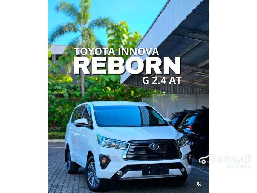 Jual Mobil Toyota Kijang Innova 2025 G 2.4 di Sulawesi Selatan Automatic MPV Putih Rp 375.000.000