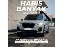 2022 BMW X7 3.0 xDrive40i Opulence SUV. BERBEDA DARI YANG LAIN. TERLINDUNGI SPPF SENILAI 80++ JUTA. WARNA TERLARIS DAN PALING SPORTY SAAT INI.