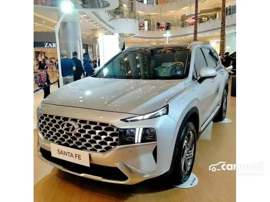 Jual Mobil Hyundai Santa Fe 2023 Prime 2.5 di Jawa Barat Automatic SUV Silver Rp 555.000.000