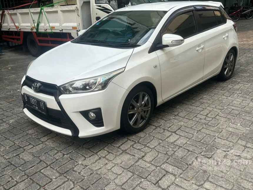 Jual Mobil Toyota Yaris 2015 G 1.5 di DKI Jakarta Automatic Hatchback Putih Rp 150.000.000