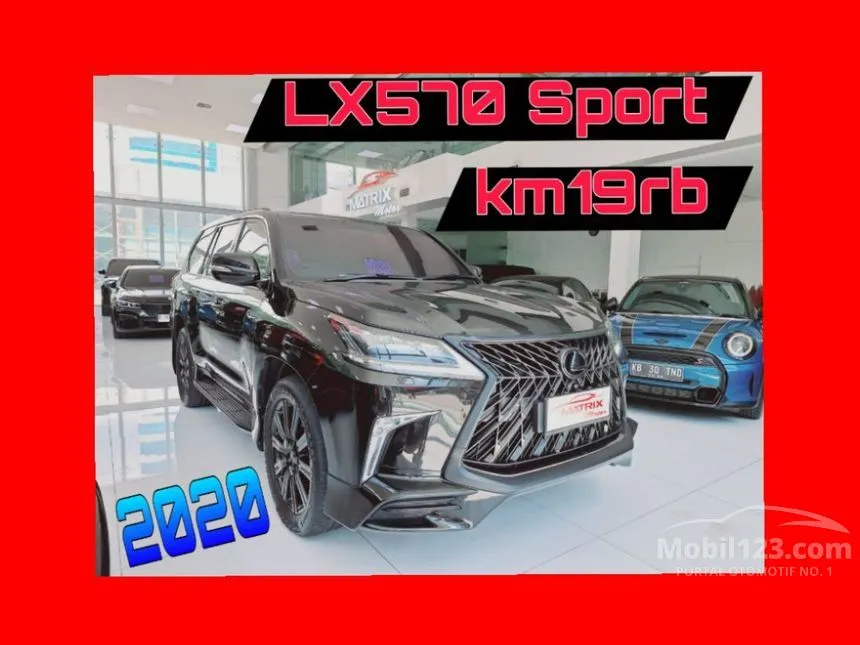 Jual Mobil Lexus LX570 2020 Sport 5.7 di DKI Jakarta Automatic SUV Hitam Rp 2.450.000.000