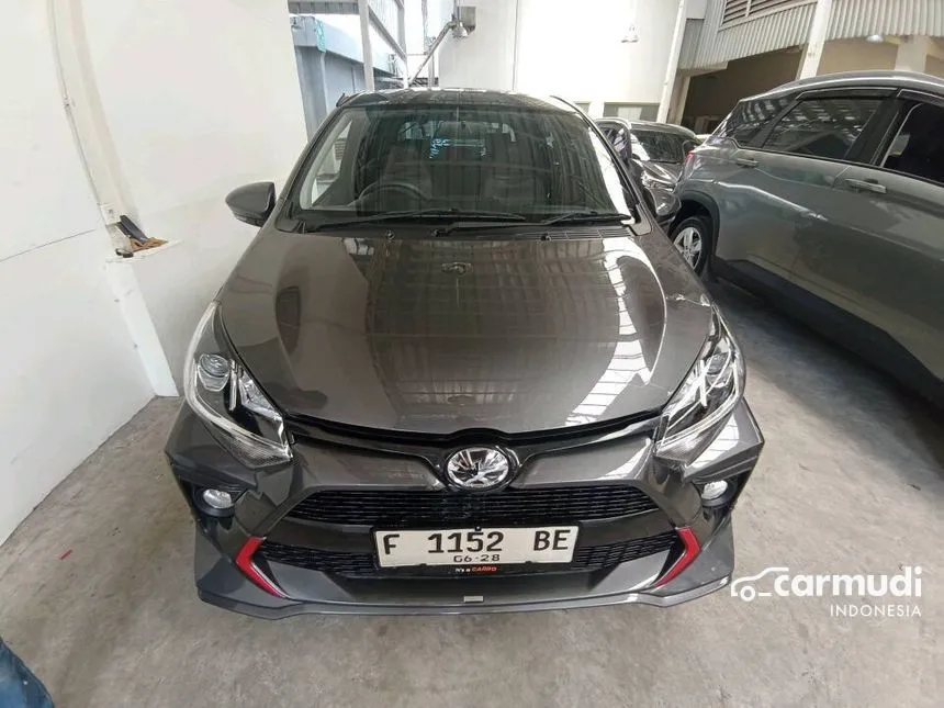 Jual Mobil Toyota Agya 2021 TRD 1.2 di Jawa Barat Automatic Hatchback Abu