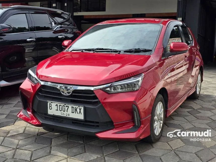 Jual Mobil Toyota Agya 2023 G 1.2 di Jawa Barat Automatic Hatchback Merah Rp 150.000.000