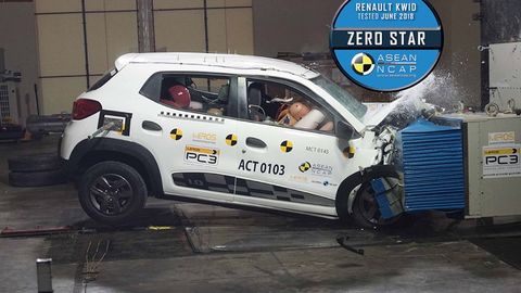 ASEAN NCAP – Zero Star For Renault Kwid, Two For MG3