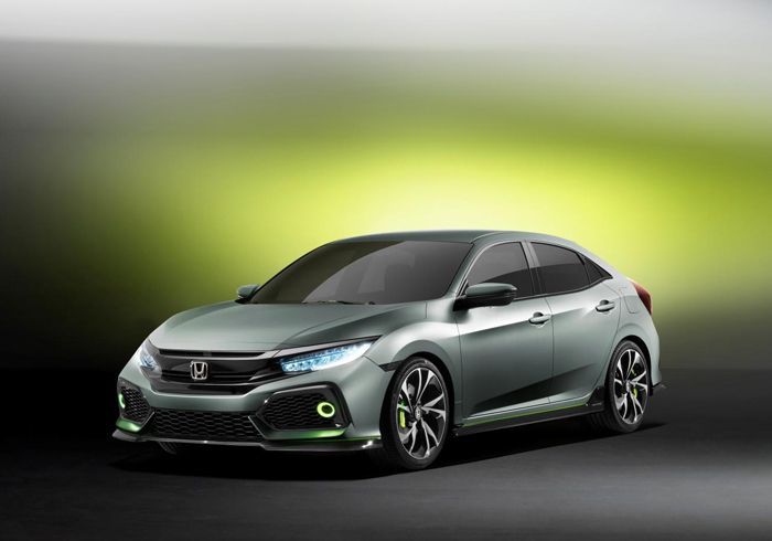 Honda Civic Hatchback โปรโตไทพ์ หล่อแบบสปอร์ต