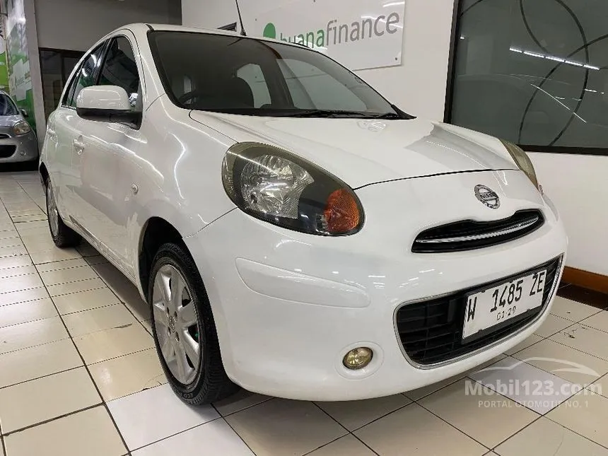 Jual Mobil Nissan March 2012 1.2L 1.2 di Jawa Timur Automatic Hatchback Putih Rp 86.777.777